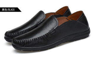 小童馬 品牌真皮男鞋正品男士休閑皮鞋頭層牛皮休閑鞋單鞋時尚百搭潮流鞋 srx172003