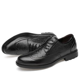 小童馬 2019秋季新款頭層牛皮商務休閑皮鞋大碼35 48 男手工韓版男鞋c