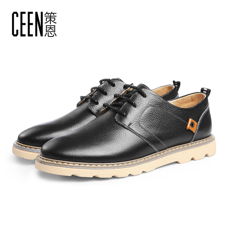 品味紳士風(fēng)范 CEEN策恩F6019休閑皮鞋的時(shí)尚魅力